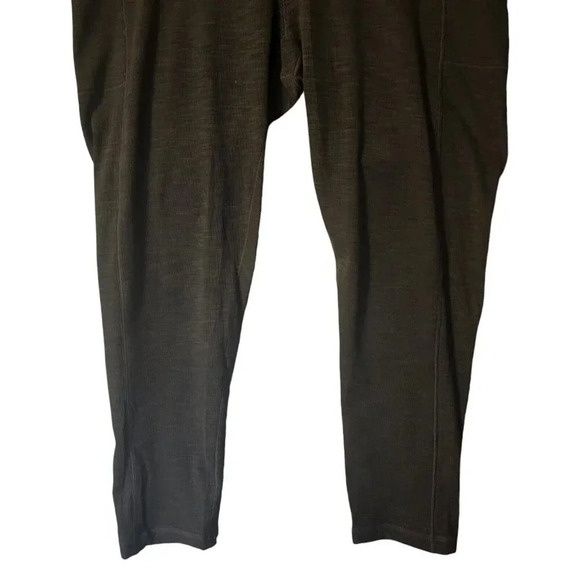 Prana Becksa 7/8 Legging Stretch Waist Pockets Pull-On Black Heather Stretch 2X - Picture 7 of 10